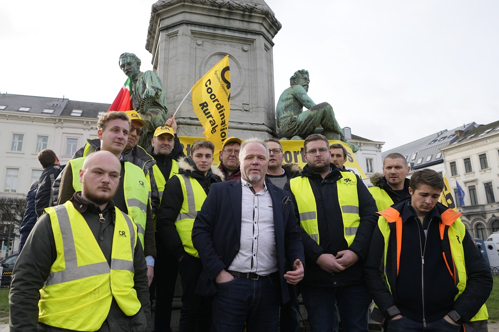 Belgium France Farmers Protest