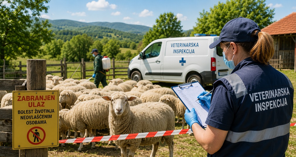 Sprovedene sve propisane mere na otkrivenom žarištu boginja ovaca i koza (1)