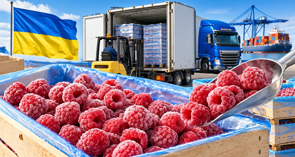 Izvoz zamrznute maline iz Ukrajine (2)